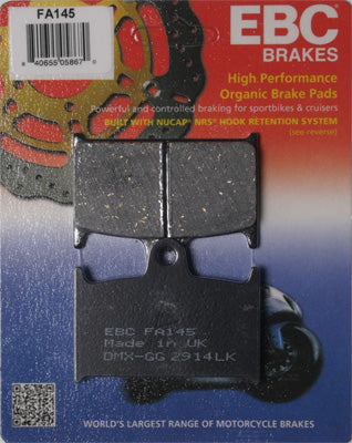 EBC BRAKE PADS PART# FA145 NEW