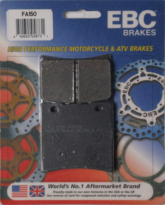 EBC BRAKE PADS PART# FA150 NEW
