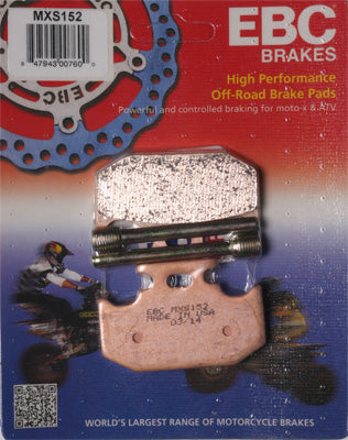 EBC Brakes BRAKE PADS PART NUMBER MXS135