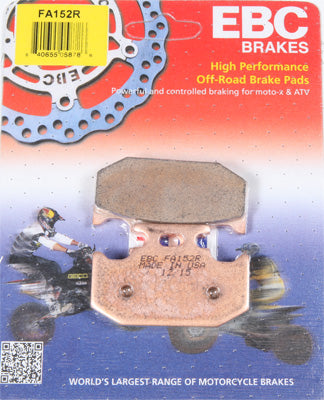 EBC BRAKE PADS PART# FA152R NEW