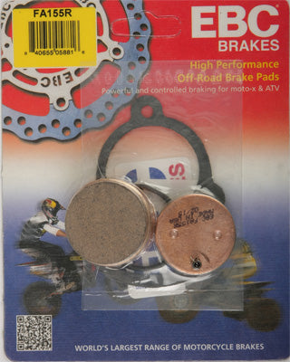 EBC BRAKE PADS PART# FA155R NEW