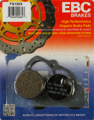EBC BRAKE PADS PART# FA155X NEW