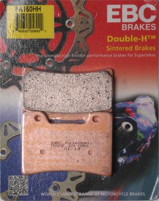 EBC BRAKE PADS PART# FA160HH NEW