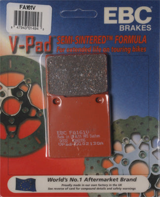 EBC BRAKE PADS V-SERIES PART# FA161V NEW