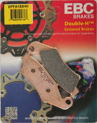 EBC EXTREME PRO BRAKE PADS PART NUMBER EPFA185HH