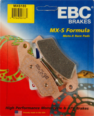 EBC BRAKE PADS PART# MXS185 NEW