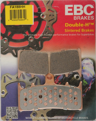 EBC Brakes BRAKE PADS PART NUMBER FA188
