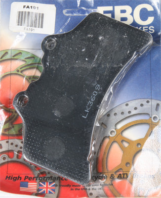 EBC Brakes BRAKE PADS PART NUMBER FA190HH