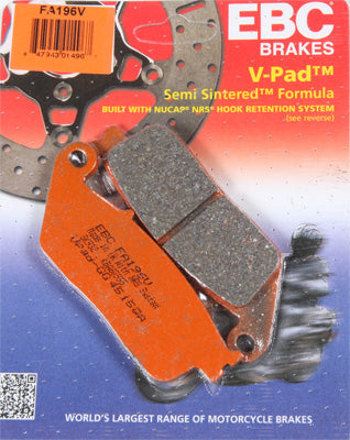 EBC Brakes EBC SINTERED BRAKE PADS # FA196HH NEW