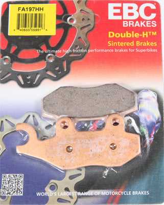 EBC BRAKE PADS PART# FA197HH NEW