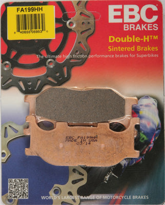 EBC Brakes BRAKE PADS PART NUMBER FA199