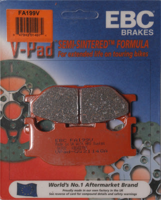 EBC Brakes BRAKE PADS PART NUMBER FA199HH
