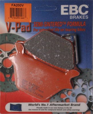 EBC Brakes EBC DOUBLE-H SINTERED BRAKE PADS # FA200HH NEW