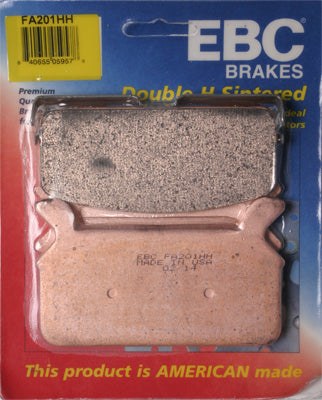 EBC BRAKE PADS PART# FA201HH NEW