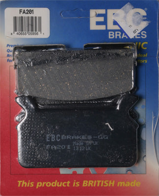 EBC BRAKE PADS PART# FA201 NEW