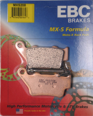 EBC BRAKE PADS PART# MXS208 NEW