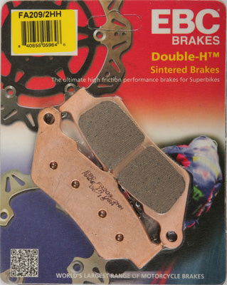 EBC BRAKE PADS PART# FA209/2HH NEW