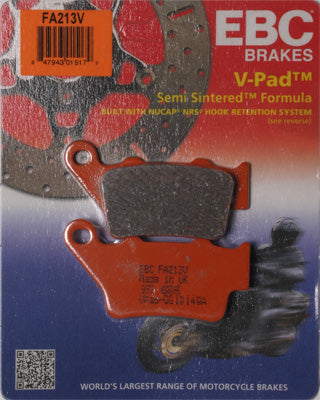 EBC BRAKE PADS V-SERIES PART# FA213V NEW