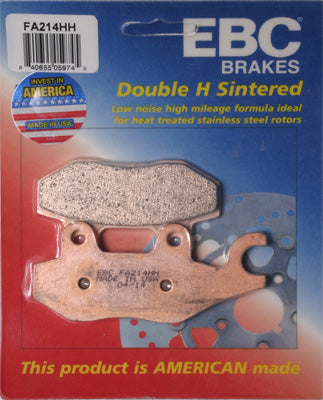 EBC BRAKE PADS PART# FA214HH NEW