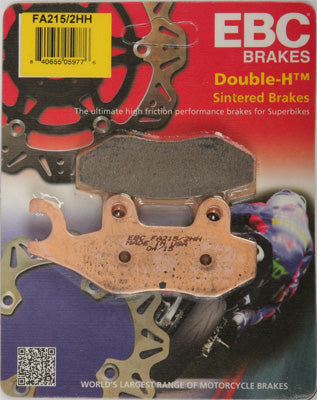 EBC BRAKE PADS PART# FA215/2HH NEW