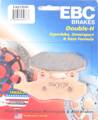 EBC BRAKE PADS PART# FA215HH NEW