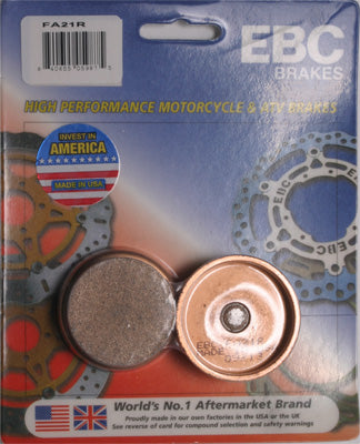 EBC BRAKE PADS PART# FA21R NEW