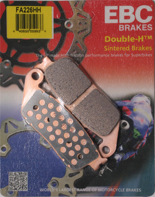 EBC BRAKE PADS PART# FA226HH NEW