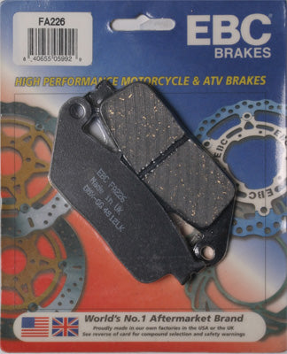 EBC Brakes BRAKE PADS PART NUMBER FA222