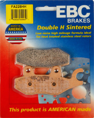 EBC BRAKE PADS PART# FA228HH NEW