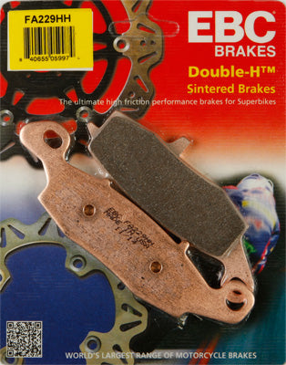 EBC BRAKE PADS PART# FA229HH NEW
