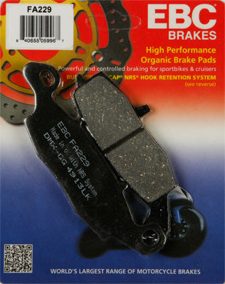 EBC BRAKE PADS PART# FA229 NEW