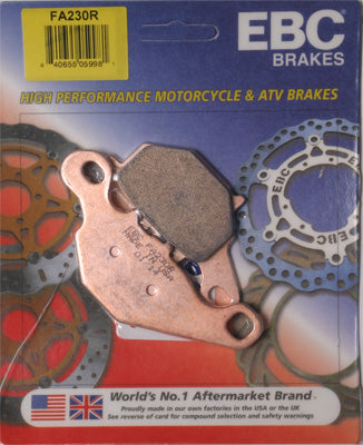 EBC BRAKE PADS PART# FA230R NEW