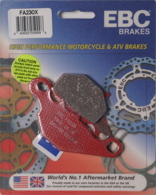 EBC Brakes BRAKE PADS PART NUMBER FA230R