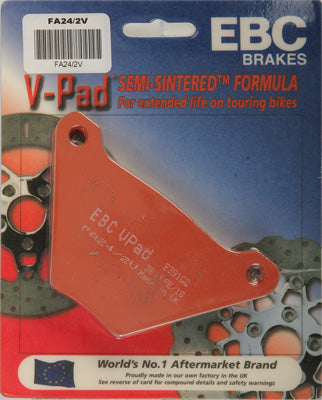 EBC BRAKE PADS V-SERIES PART# FA24/2V NEW