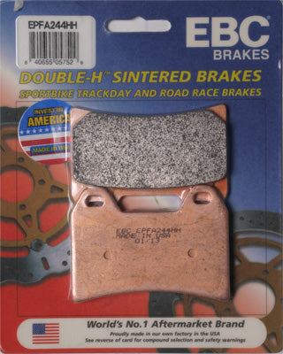 EBC EXTREME PRO BRAKE PADS PART NUMBER EPFA244HH