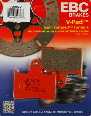 EBC EBC BRAKE PADS PART# FA254V NEW