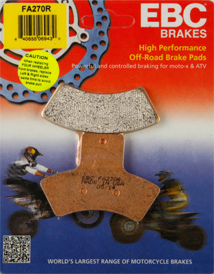 EBC Brakes EBC DOUBLE-H SINTERED BRAKE PADS # FA267HH NEW