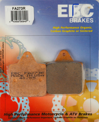 EBC BRAKE PADS PART# FA273R NEW