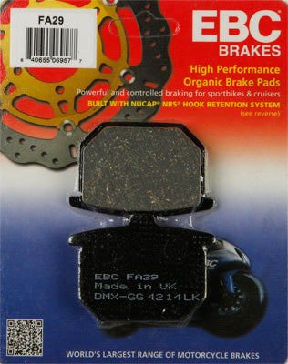 EBC Brakes EBC BRAKE PADS # FA275 NEW