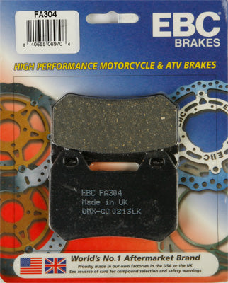 EBC BRAKE PADS PART# FA304 NEW