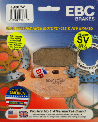 EBC Brakes EBC METALLIC BRAKE PADS # FA307R NEW