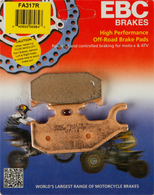 EBC BRAKE PADS PART# FA317R NEW