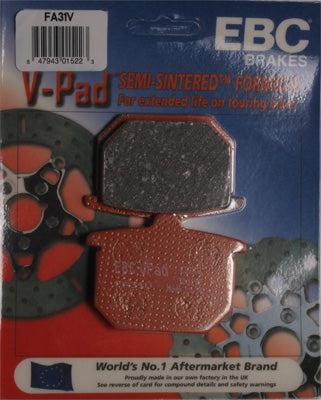 EBC Brakes BRAKE PADS V-SERIES PART NUMBER FA319/2V