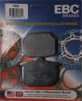 EBC BRAKE PADS PART# FA31 NEW