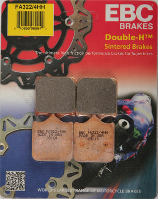 EBC BRAKE PADS PART# FA322/4HH NEW