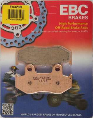 EBC Brakes EBC DOUBLE-H SINTERED BRAKE PADS # FA322/4HH NEW