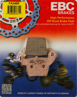 EBC BRAKE PADS PART# FA346R NEW