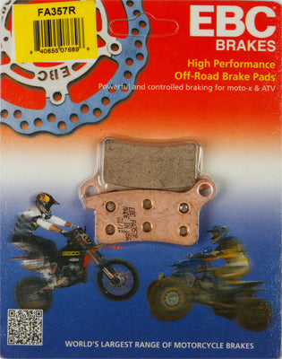 EBC BRAKE PADS PART# FA357R NEW