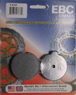 EBC Brakes EBC BRAKE PADS # FA34V NEW