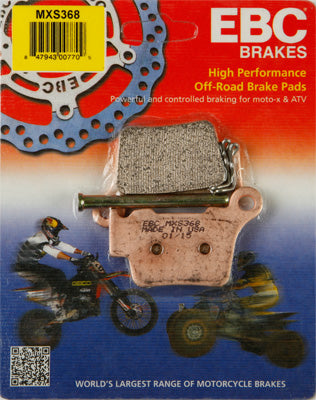 EBC Brakes EBC SUPER MOTO-X SINTERED BRAKE PADS # MXS367 NEW